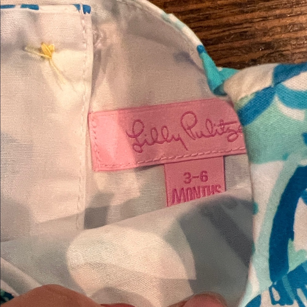Lilly Pulitzer Blue and White dress Set - Picture 3 of 5